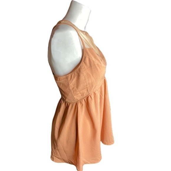 Akira Chicago Red Label Peach Blouse - Picture 3 of 8